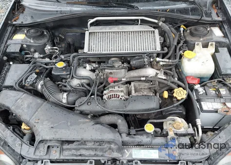 2005 Subaru Impreza Wrx from USA, damaged, VIN JF1GD29635G520056